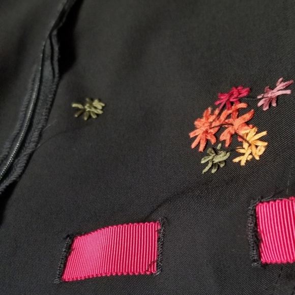 Chetta B by Sherrie Bloom and David Noviello Black Dress, Size 8, NWT, Vintage - Picture 8 of 11